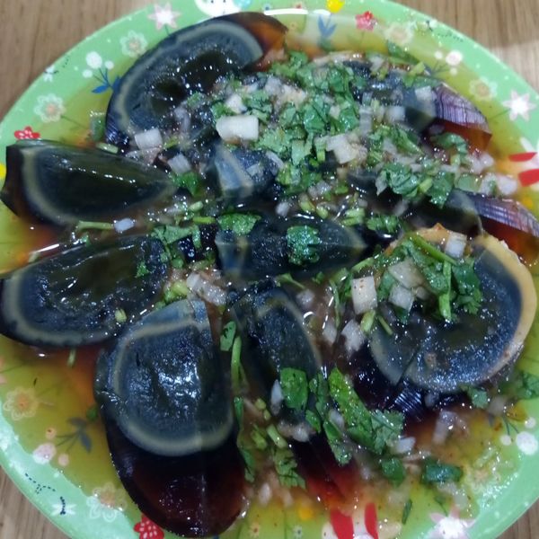 涼拌皮蛋：楊宜靜 一起做