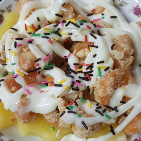 鳳梨蝦球：程羽翎 一起做