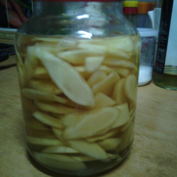 醃漬嫩薑片：林淑芬 一起做