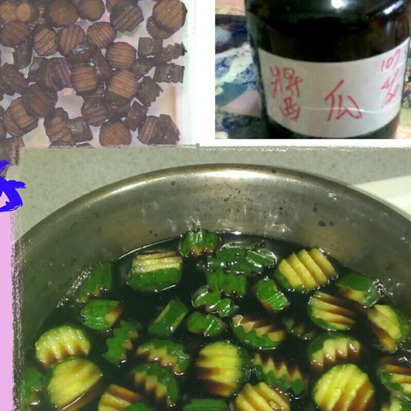 麗娟烘焙屋~~醃製小黃瓜(醬油脆瓜) : 柯詠馨一起做