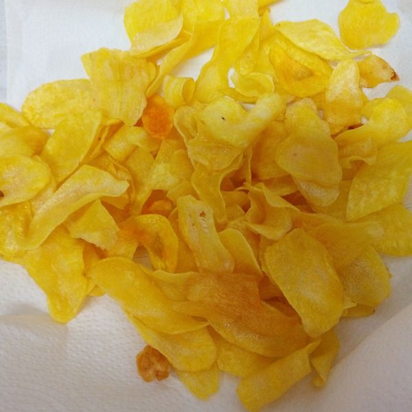 炸地瓜脆片 : 蔡惠雯一起做