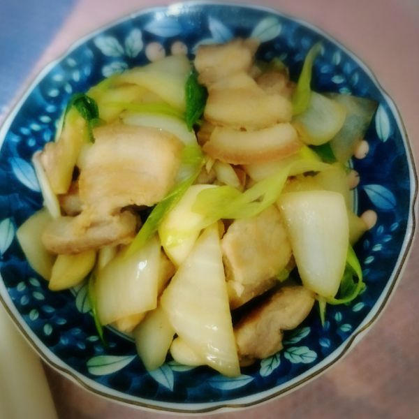 洋蔥蒜頭炒五花肉 : Jocelyn Wo一起做