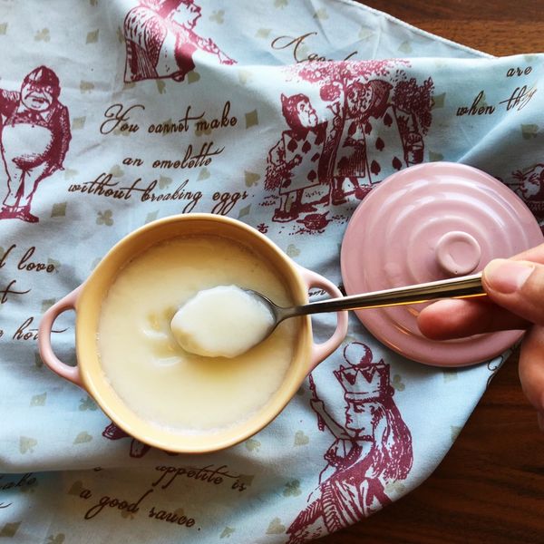 美顏蛋白燉奶【15分鐘食譜】 : 肥嘟嘟右衛門一起做