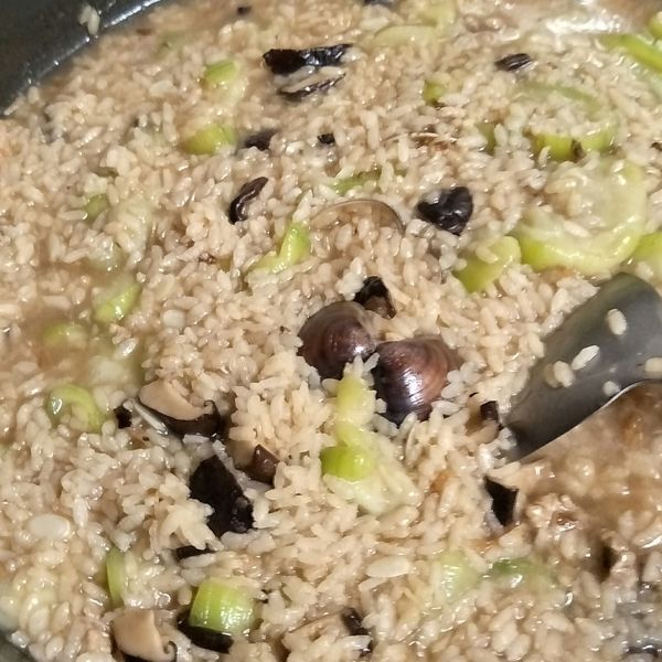 絲瓜粥 : 黃碧一起做