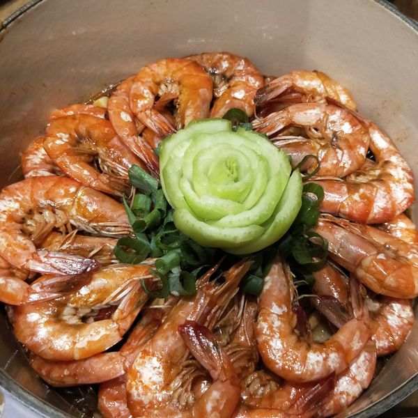 鮮蝦粉絲煲：Petti Wu 一起做