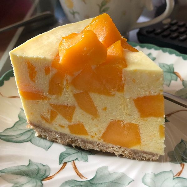 【免烤箱】芒果生乳酪蛋糕 : Ya Rodyhui一起做