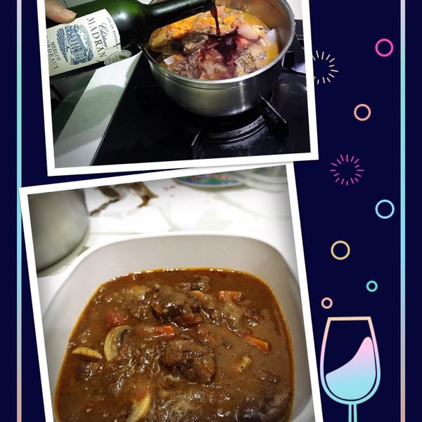 紅酒燉牛肉 : Etta Jian一起做