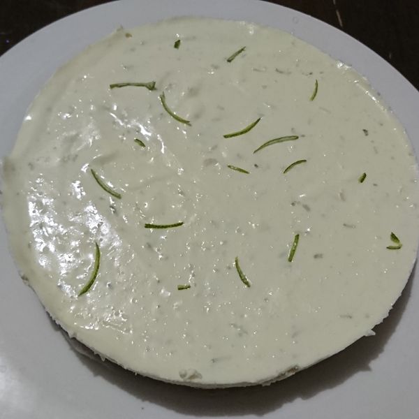 （免烤箱）清爽檸檬優格生乳酪蛋糕 : Chen Liang Jiun一起做