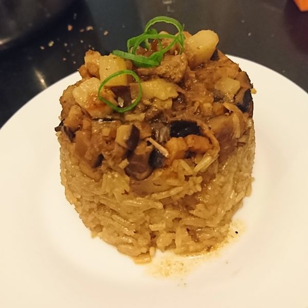 筒仔米糕（大同電鍋） : Chen Liang Jiun一起做