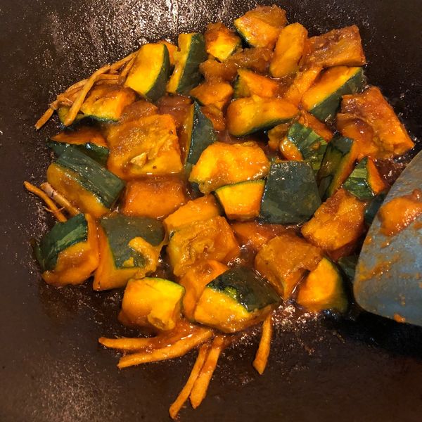 薑絲炒南瓜 : 羅小利一起做
