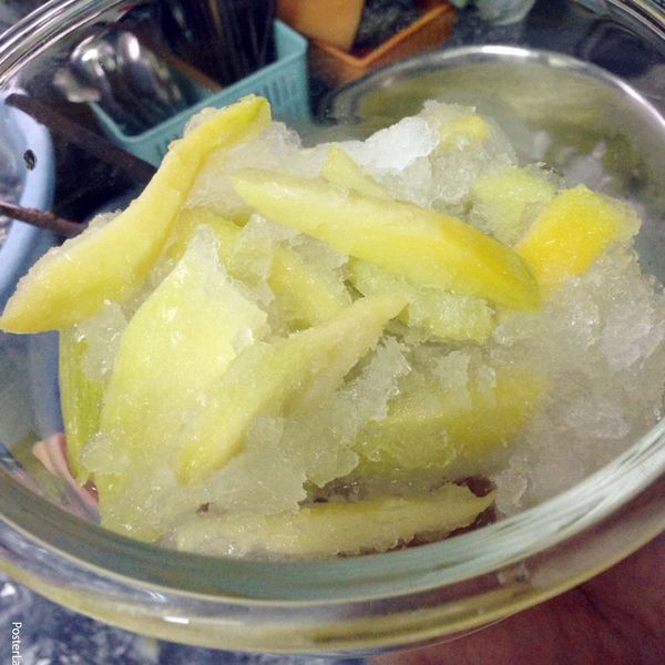 芒果青～（參考阿基師做法） : 小雲一起做