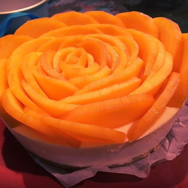 芒果凍可爾必思乳酪蛋糕 : shanna一起做