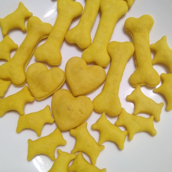 南瓜狗餅乾(犬配方)：Baolian Yu 一起做