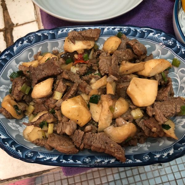 5分鐘快手料理-香辣杏鮑牛小排 : 黃聖芯一起做