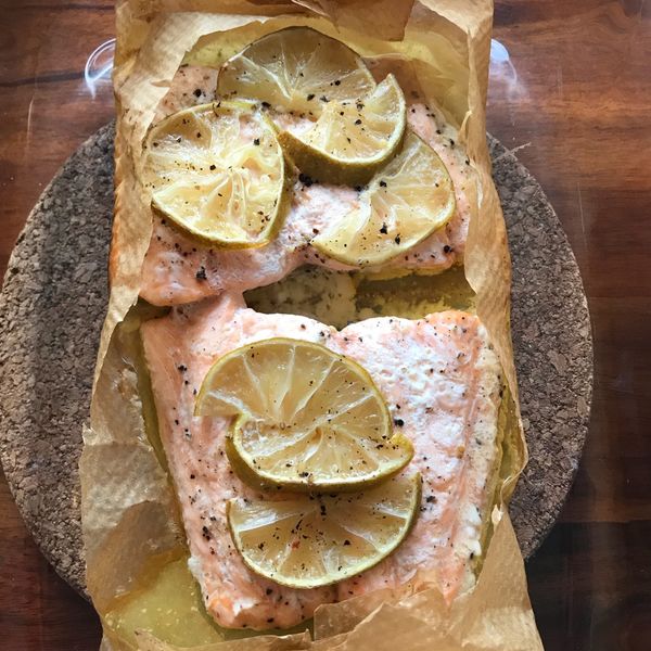 15分鐘零失敗 · 檸檬奶油烤鮭魚 : Emily Liu一起做