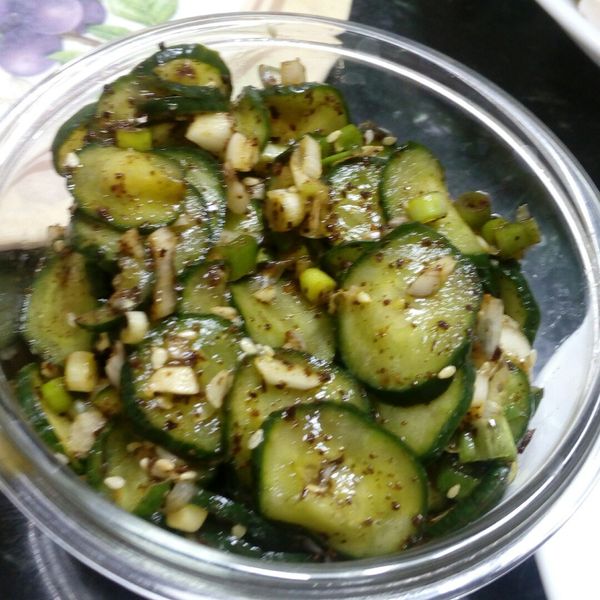 韓式涼拌小黃瓜：Paula Tsai 一起做