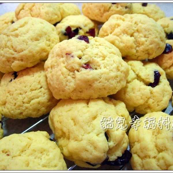ㄚ曼達的廚房~葡萄乾與蔓越梅司康(鬆餅粉版)：貓姬 一起做