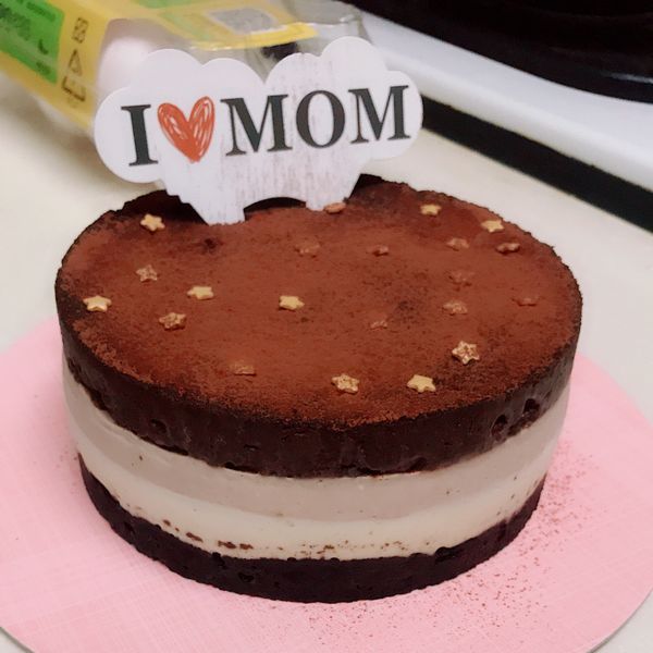 巧克力雙重奏乳酪蛋糕（5吋、免烤箱） : 茶一起做