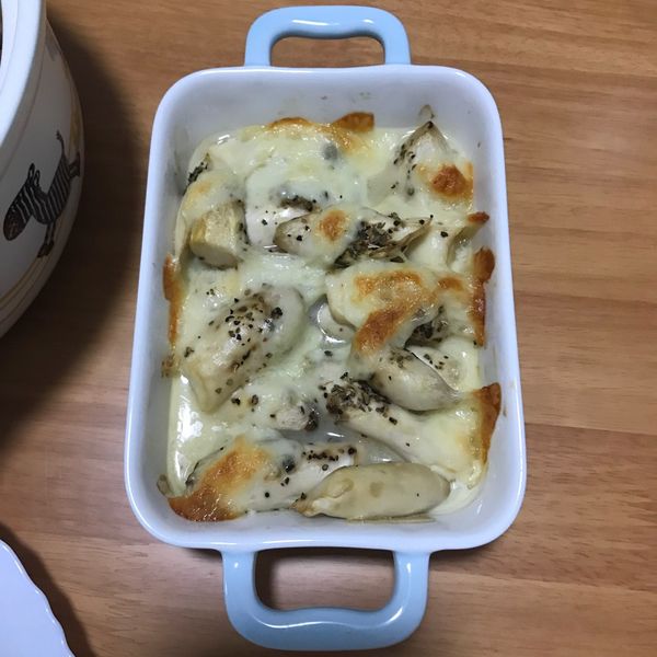 焗烤杏鮑菇（影片）：小玉 一起做