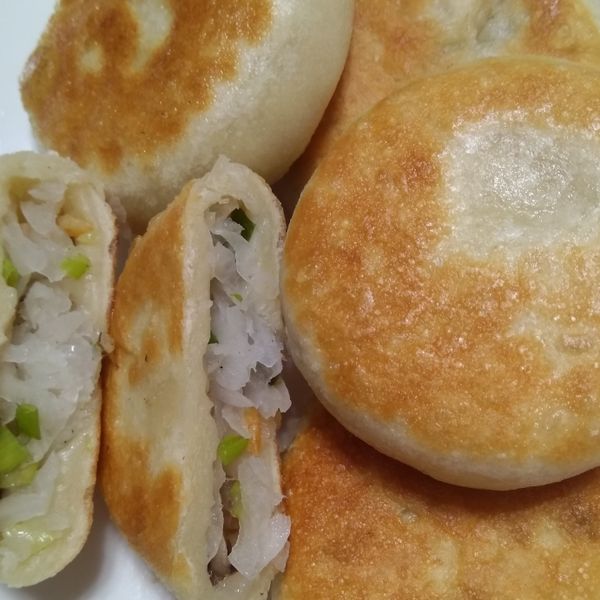 蘿蔔絲餡餅：Baolian Yu 一起做