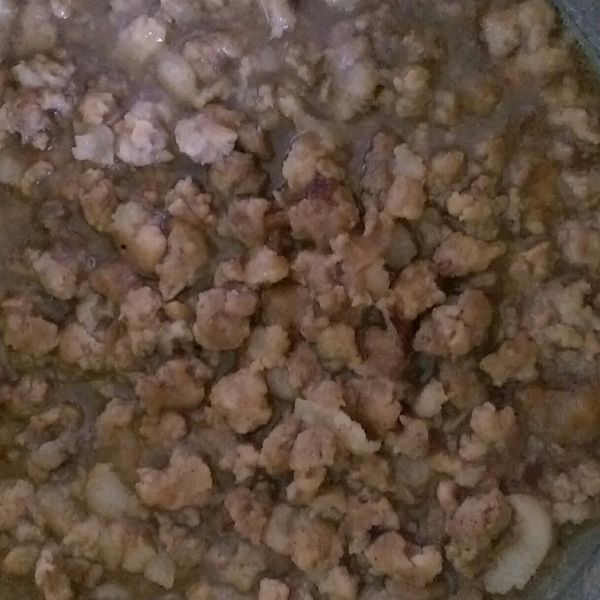 肉燥飯 : 洪品欣一起做