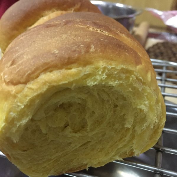 手揉南瓜拔絲吐司 : Yu-Shan Wu一起做