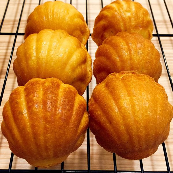 法式檸檬瑪德蕾蛋糕:米格雯 一起做