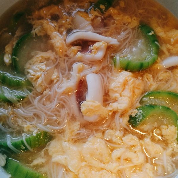 透抽絲瓜麵線 : 黃俐綾一起做