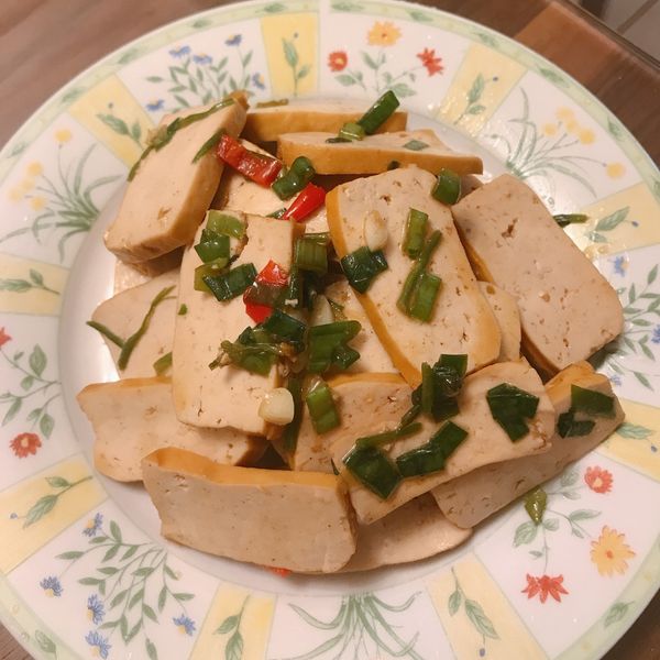 涼拌豆干：barbara 一起做