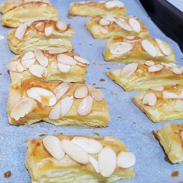 蜂蜜杏仁千層派：許家蓉 一起做
