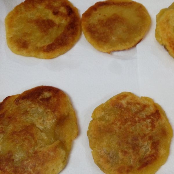 三種食材→煎出Q彈好吃的【地瓜餅】 : 蔡惠雯一起做