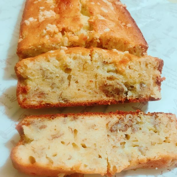 香蕉蜂蜜磅蛋糕 : Melody Hu一起做