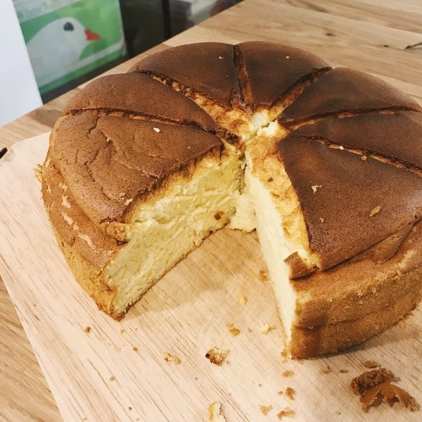 一次做二個蜂蜜戚風蛋糕(6”&8”)：Jill's Kitchen 一起做