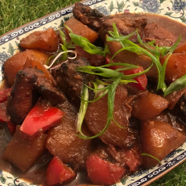 土豆燉肉：裔裔 一起做