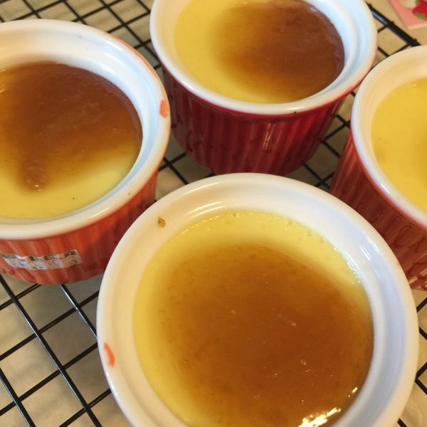 電鍋-蒸雞蛋布丁：曾逸華 一起做