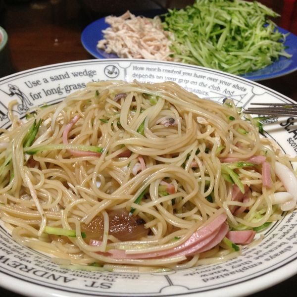 台義混搭風-夏日涼麵 : 熙兒一起做