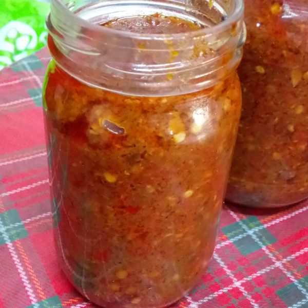 蒜蓉辣椒醬：淑慧 一起做