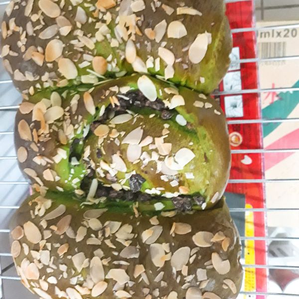 紅豆抹茶吐司（低溫發酵法）：賴淑芬 一起做