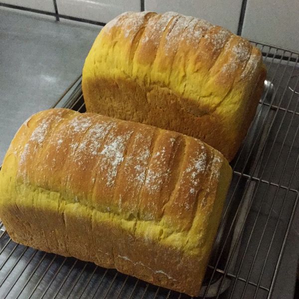 湯種南瓜吐司 : Lynn一起做