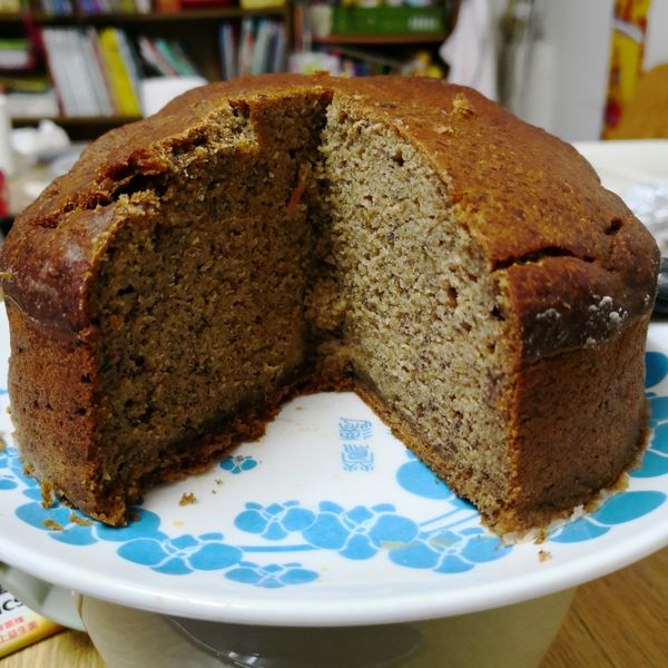 香蕉蛋糕好吃的秘訣：Natalie 一起做