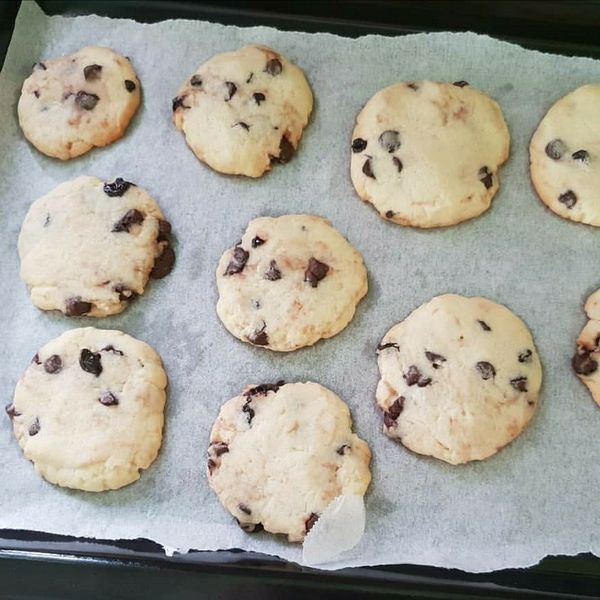 巧克力豆餅乾 : 基妮• 林一起做