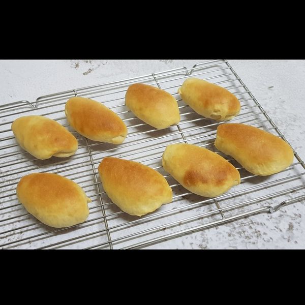 鮮奶乳酪麵包--10個:Janice's Bak Lab 一起做