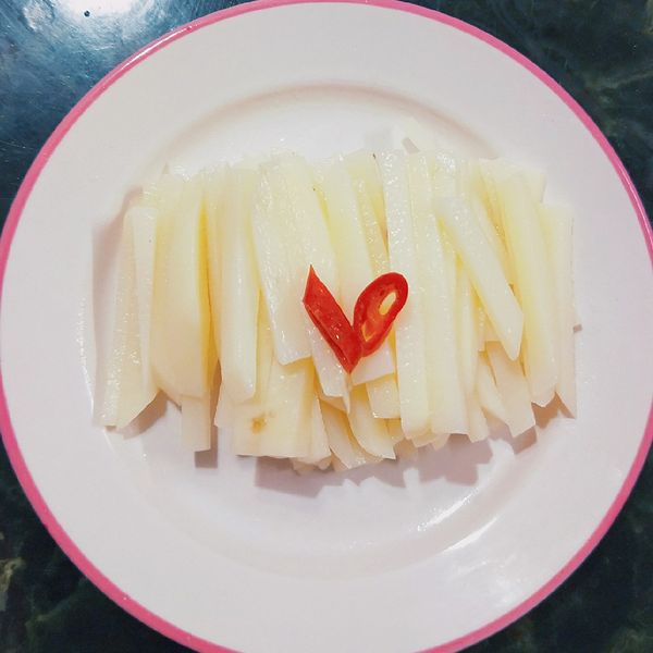 酸辣馬鈴薯絲～全素 : Sophia HaHa一起做