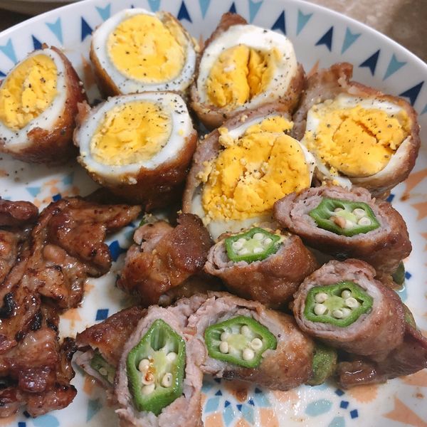 雞蛋豬肉卷 : Ya Wen Chang一起做