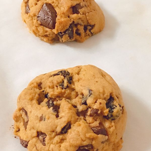 美式巧克力豆軟餅乾：沈繾心 一起做