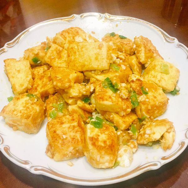 金莎豆腐 : 小手一起做