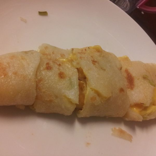 Mimi♥自製QQ蛋餅-免揉麵 : 脫脫一起做