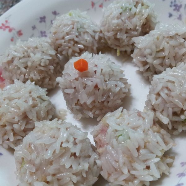 人氣港點-糯米珍珠丸子 : Camellia SU一起做