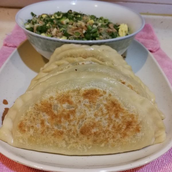 韭菜盒子：雁 一起做