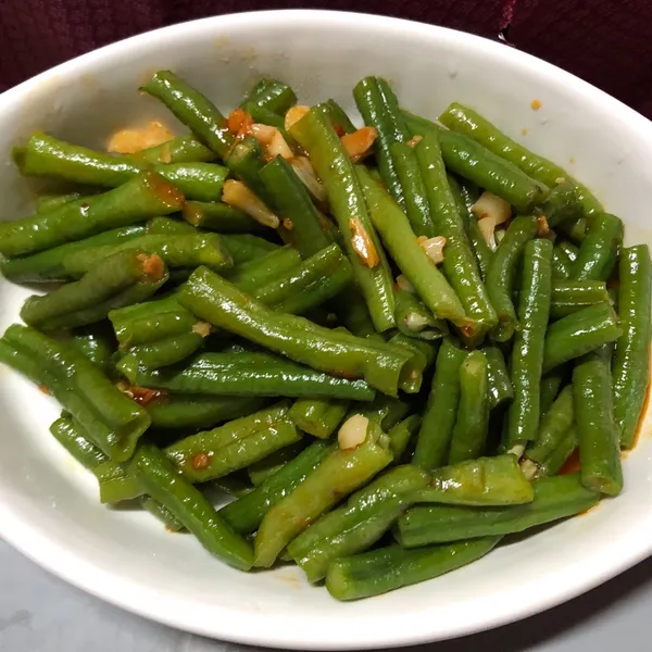 蒜香豆瓣長豆：昭昭 一起做